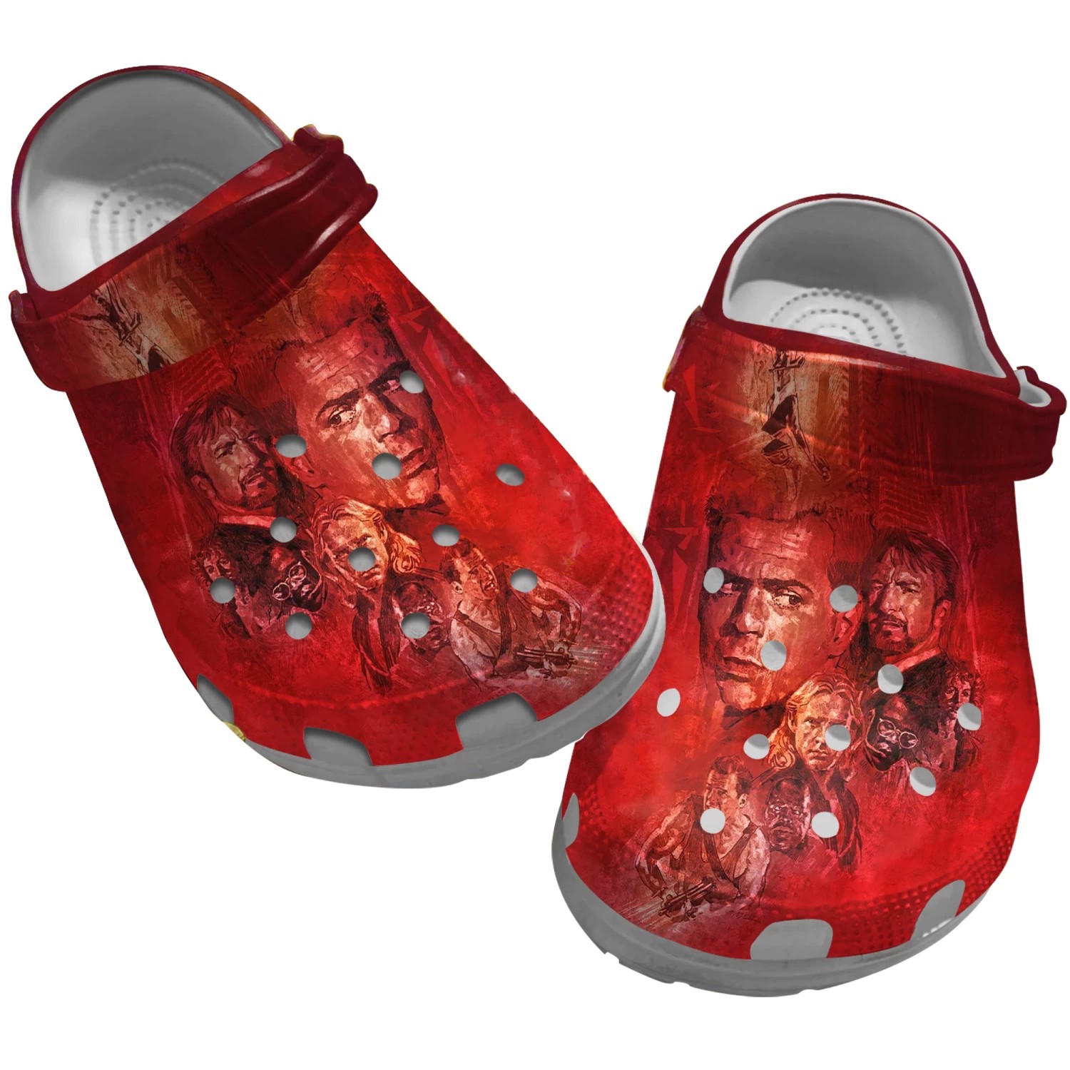 die hard movie hot poster clogs for kids 26 adults ydru4