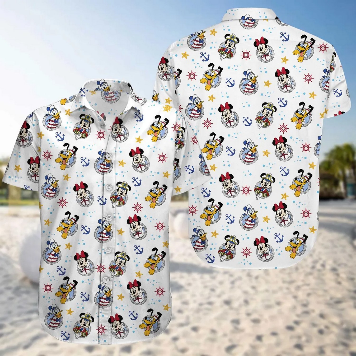 disney boat mickey and friends patten white q6sup