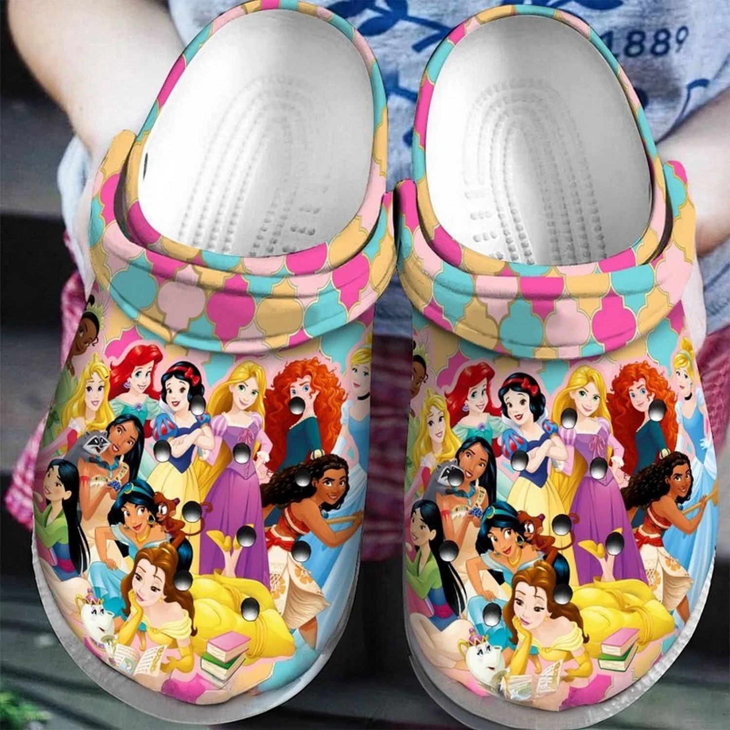 disney princess characters fancy design clogs fast shipping service available gkb9a