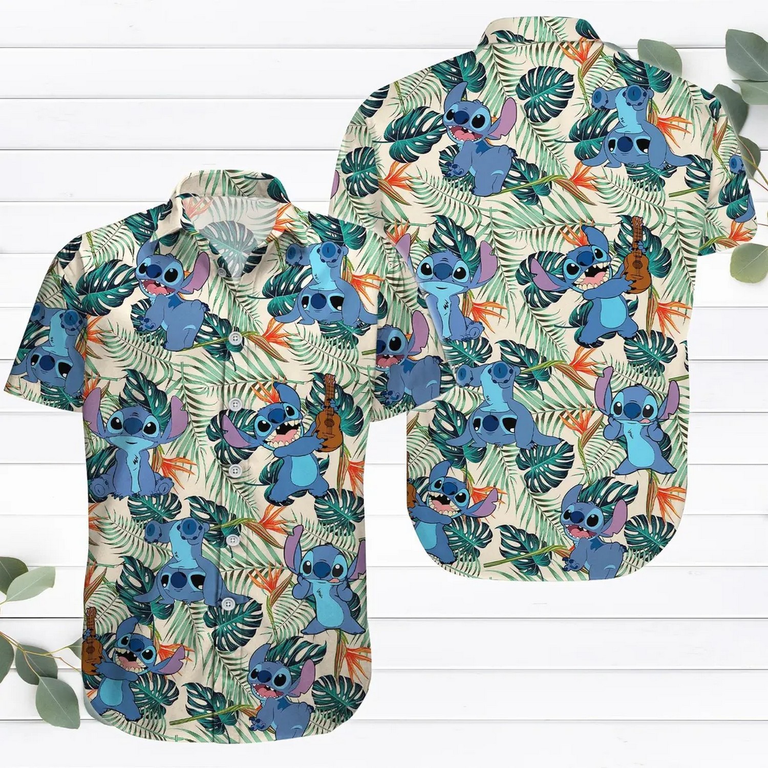 disney stitch tropical hawaiian shirt xfzpb