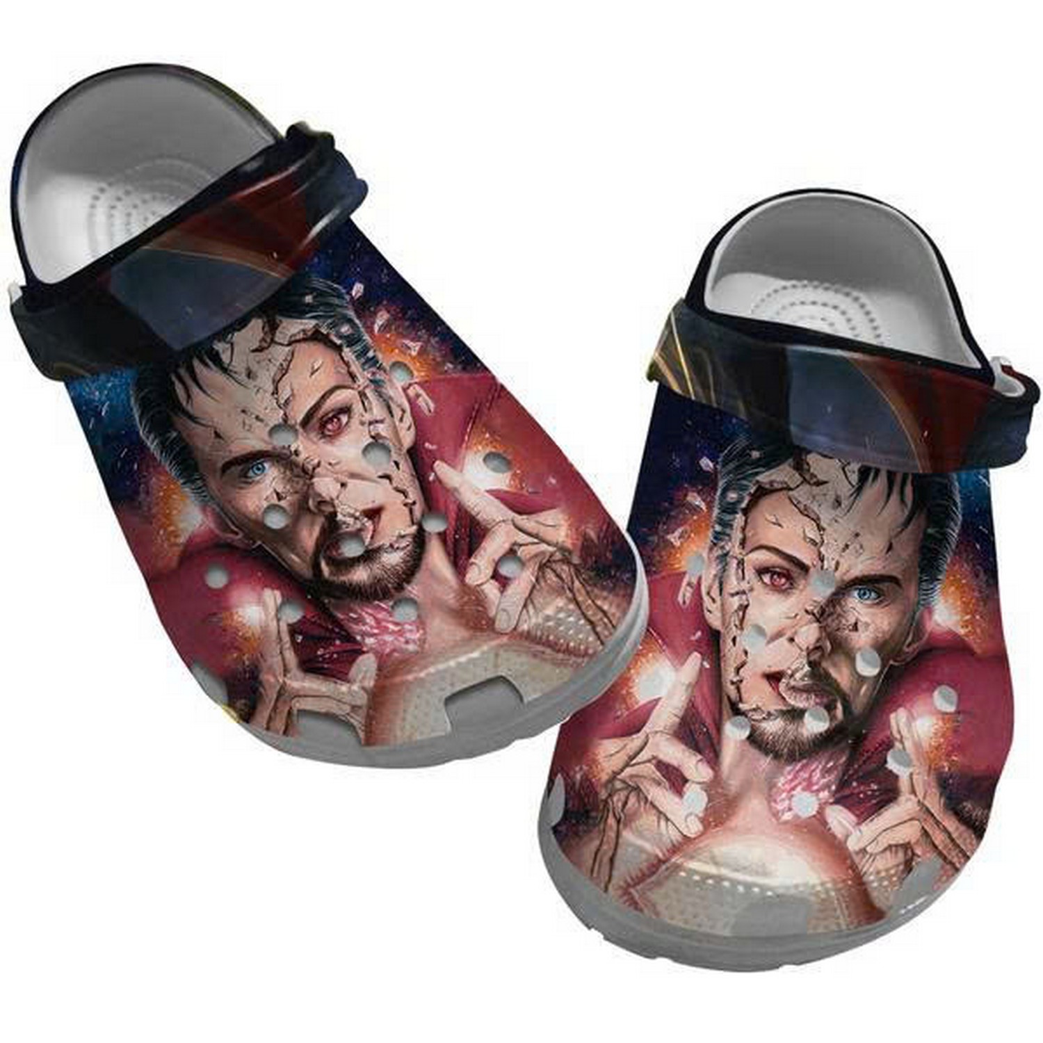 doctor strange tranformation clogs for kids 26 adults egk9t