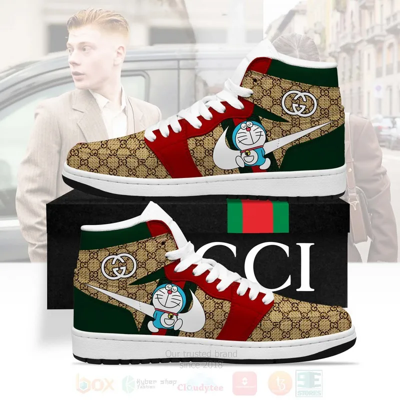 doraemon gucci nike ace form air jordan high top shoes tbkm 102 20230807112231581 1 11zon