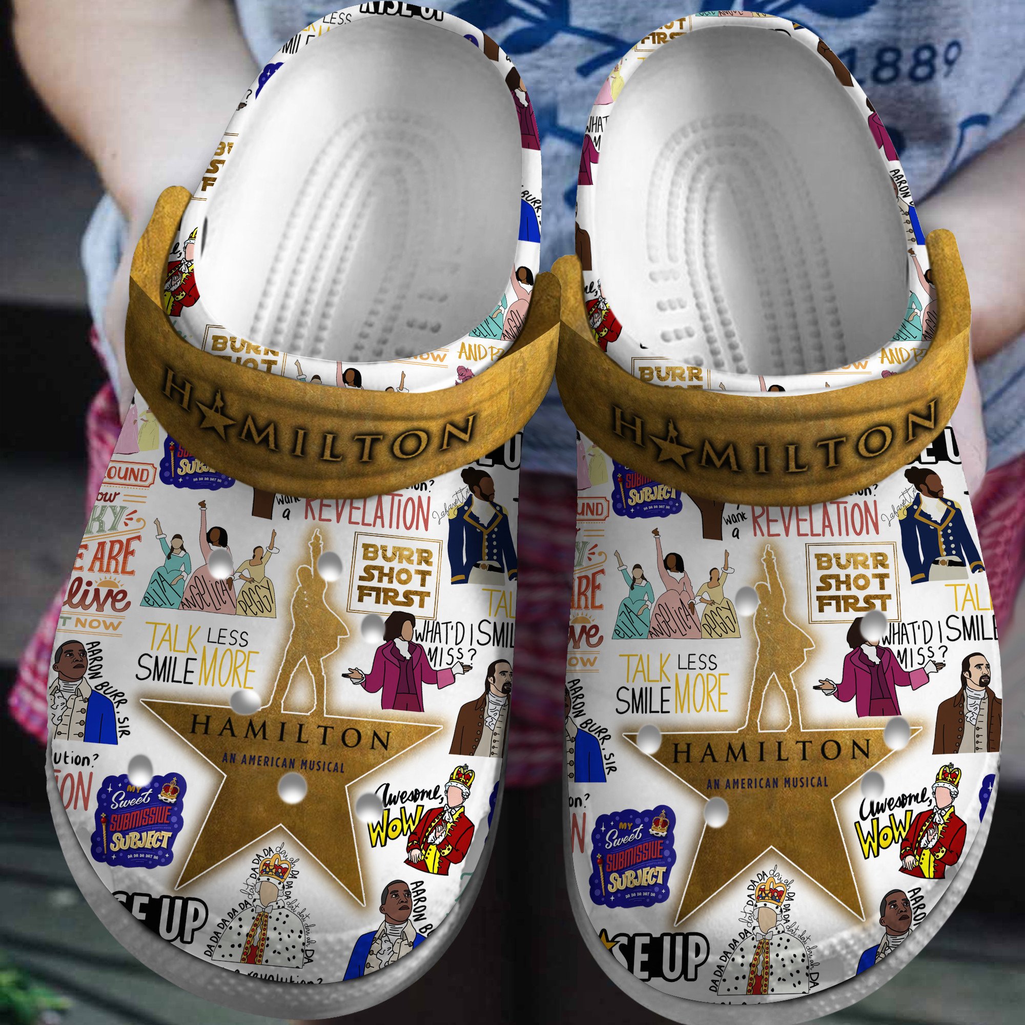 durable shoes hamilton musical movie clogs for kids and adults pvjlw