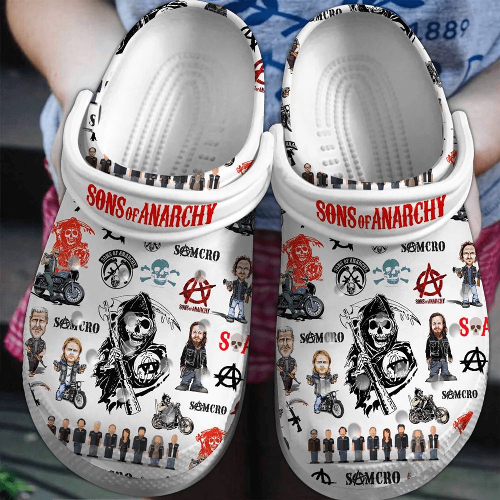 durable shoes sons of anarchy movie clogs for kids and adults ynr8u
