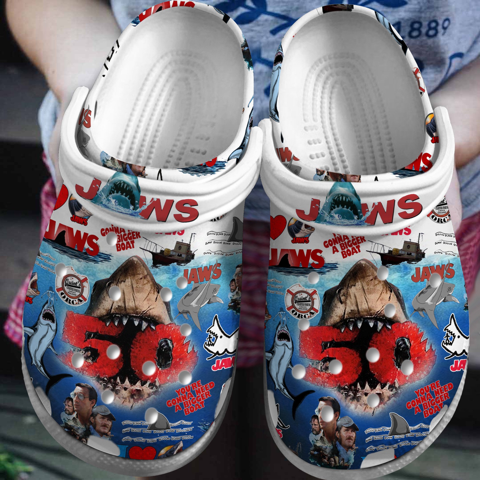 durable shoes terrified shark jaw movie clogs fast shipping worldwide wxb9h