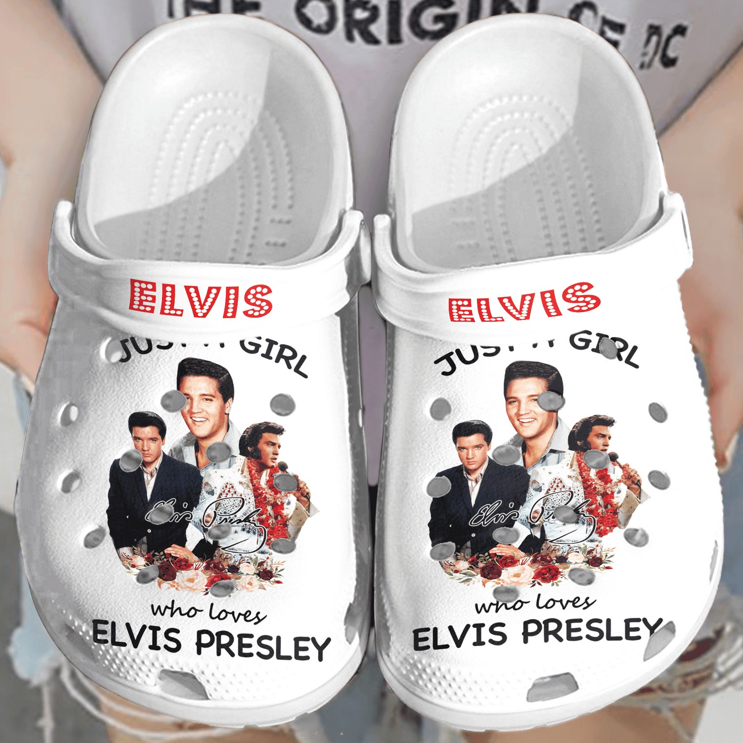 elvis presley music special for fans clogs for kids and adults mjdmb