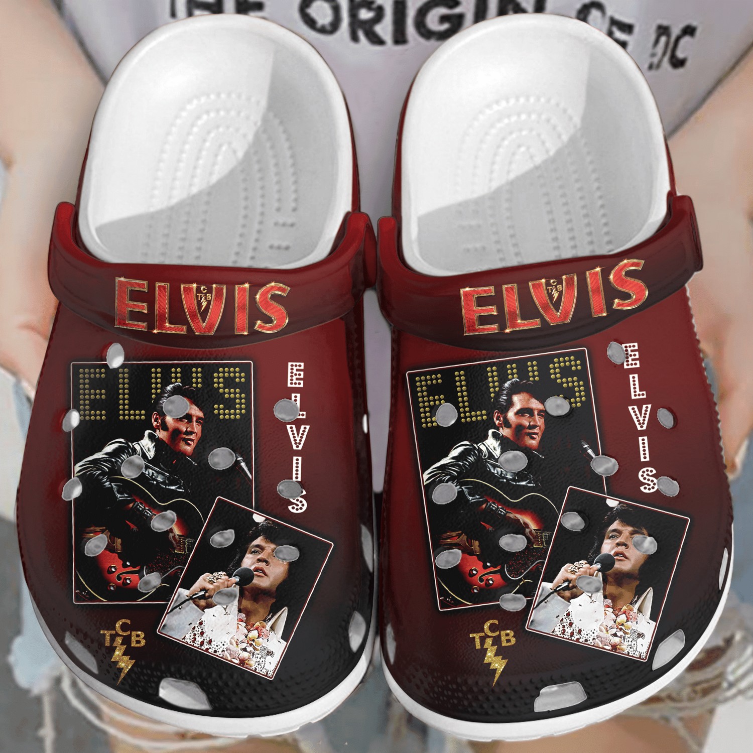 elvis presley tcb clogs for kids 26 adults qnxym