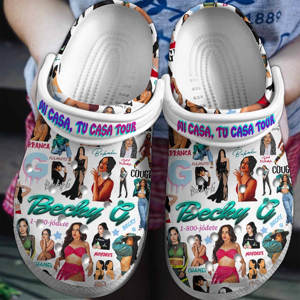 enchanted becky g design white music clogs for kids and adults jngls