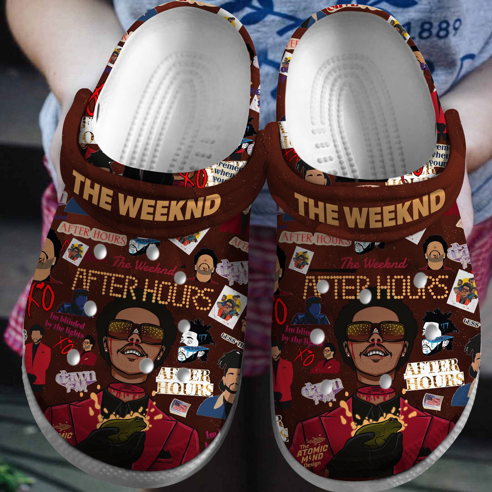 enchanted wine colorsandals after hours the weeknd music clogs for men and women qcxnm