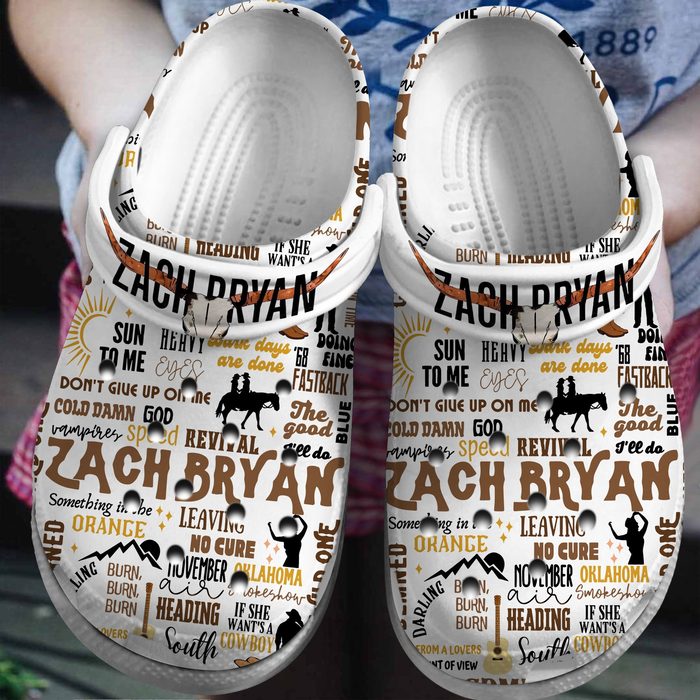 eye catching 26 comfortable clogs zach bryan music clogs perfect gift for fans of zach bryan cnrxj