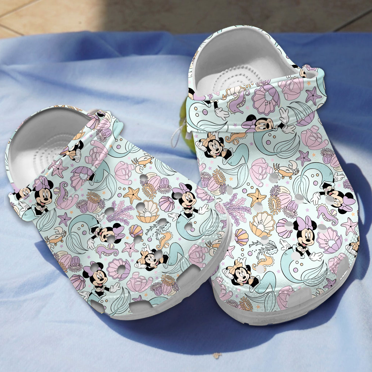 eye catching 26 comfortable design the cute mermaid minnie mouse clogs or2wq