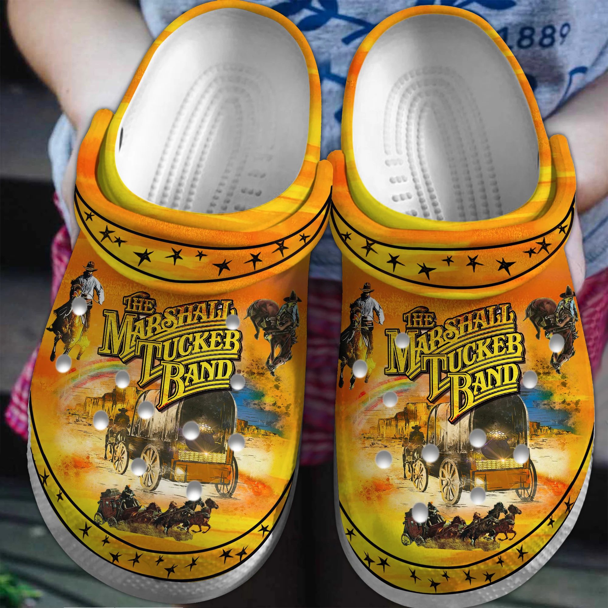 eye catching the marshall tucker band music classic clogs shoes 039rk