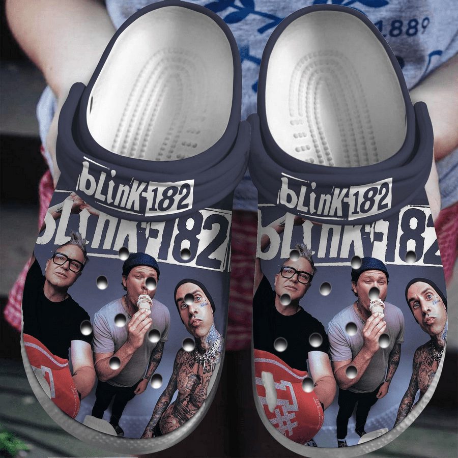 fashionable blink 182 music clogs fast shipping wordwide 5oipl
