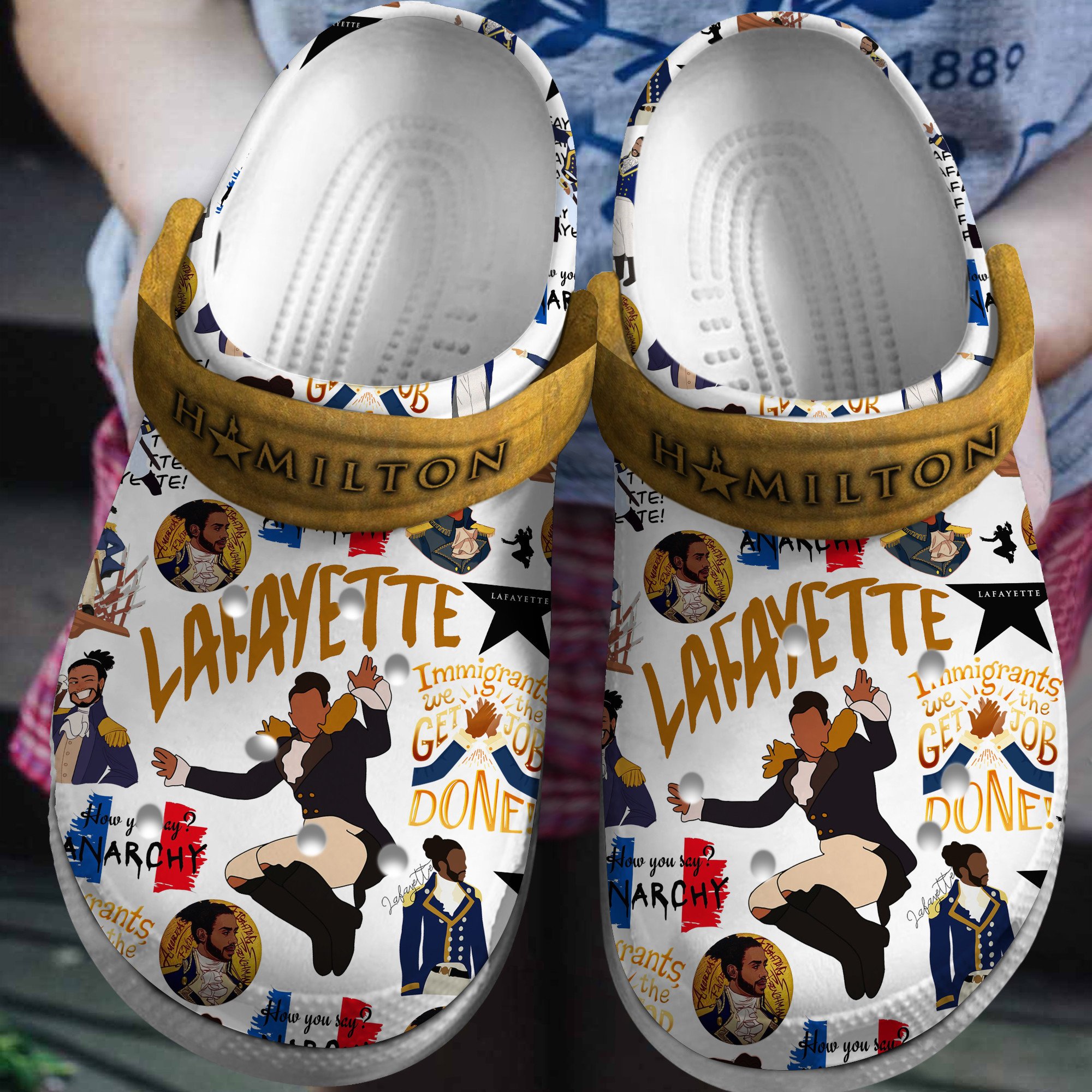 fashionable hamilton musical movie clogs for kids and adults nwg7z