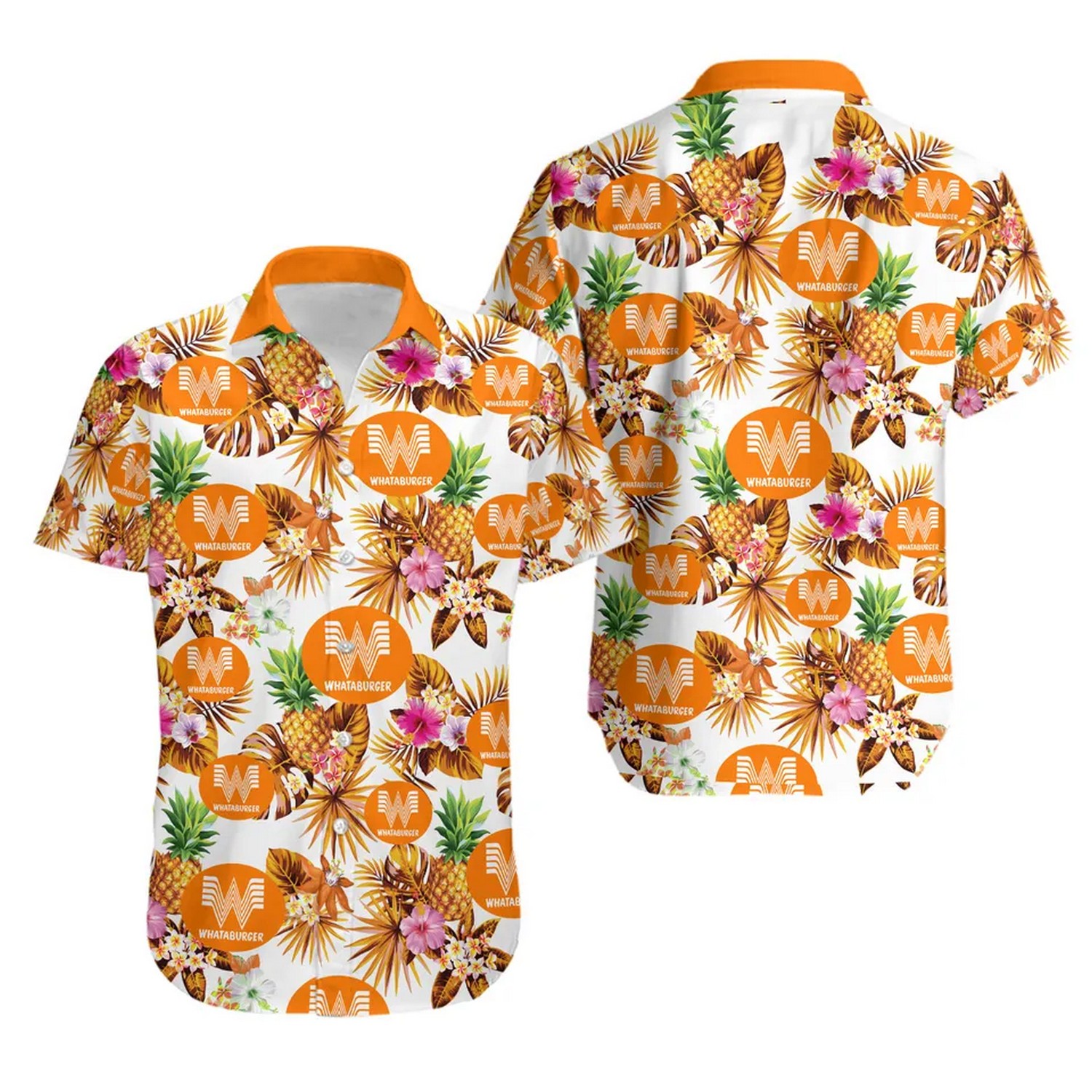 floral fruit summer whataburger hawaiian shirt 6ynrn