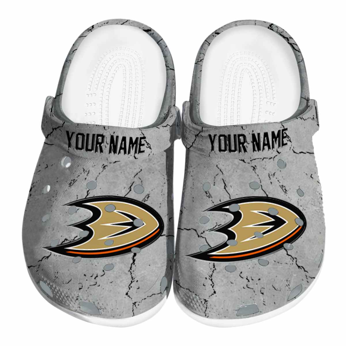 footwearmerch anaheim ducks nhl sport crocs crocband clogs shoes comfortable for men women and kids cmewl