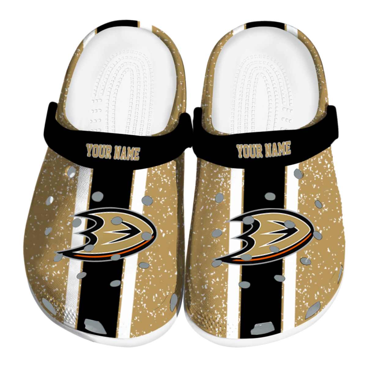footwearmerch anaheim ducks nhl sport crocs crocband clogs shoes comfortable for men women and kids kbegw