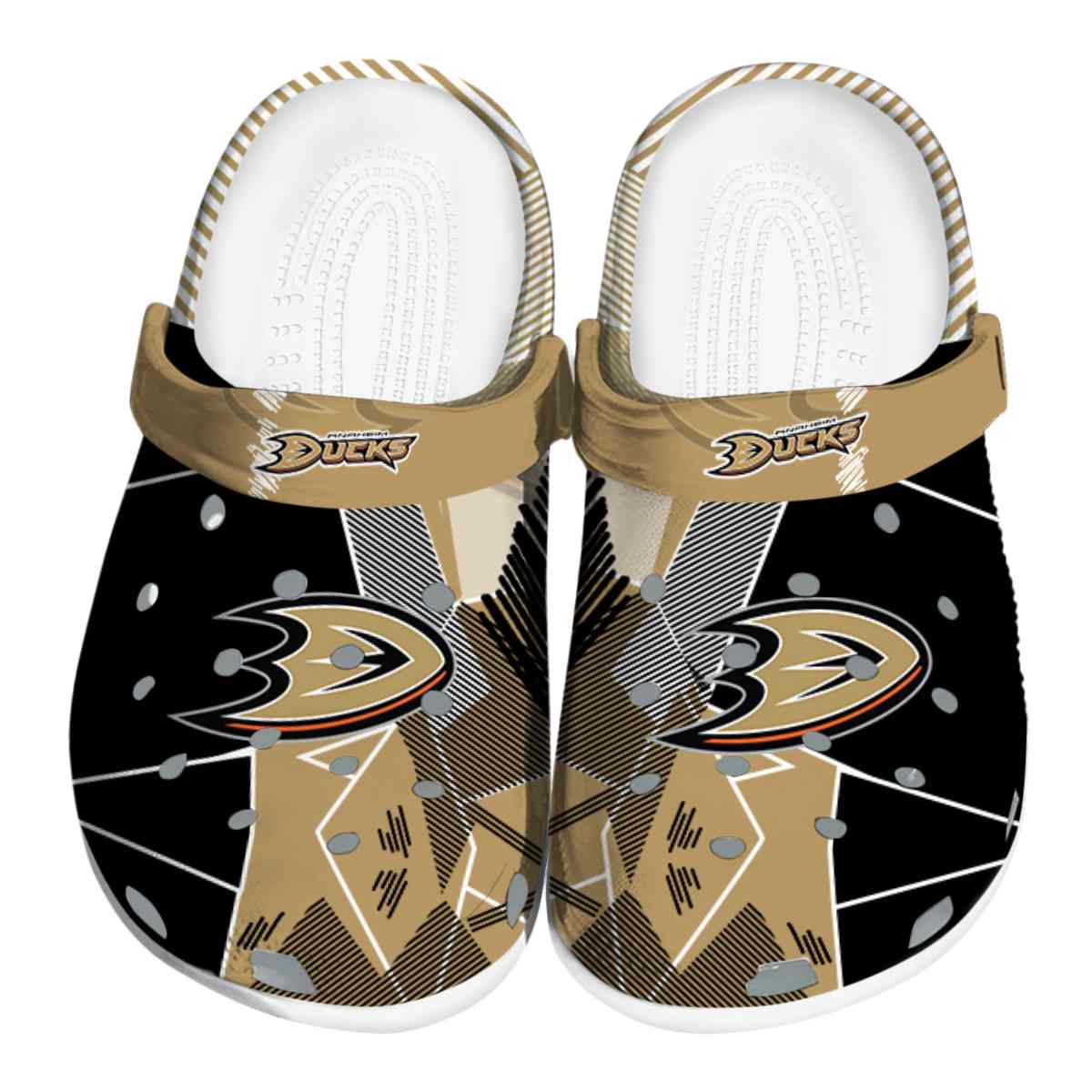 footwearmerch anaheim ducks nhl sport crocs crocband clogs shoes comfortable for men women and kids yfacp