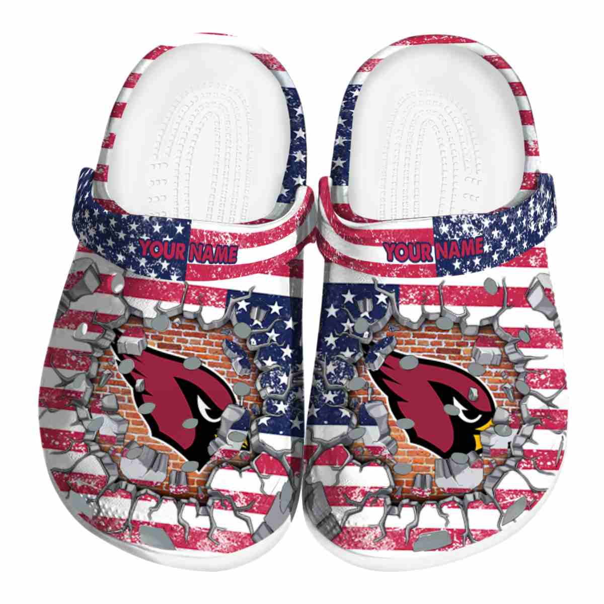 footwearmerch arizona cardinals nfl sport crocs crocband clogs shoes comfortable for men women and kids 6jbmc