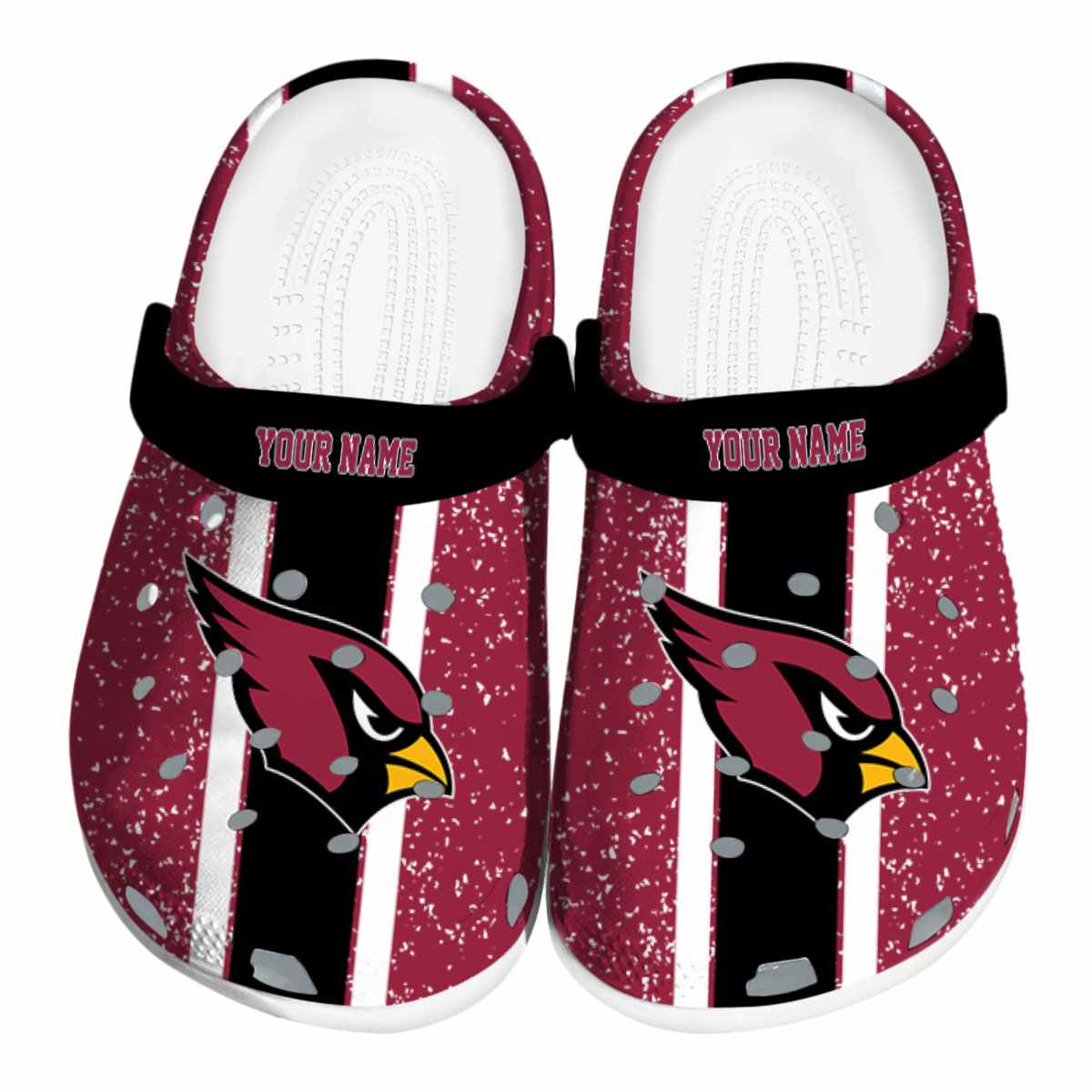 footwearmerch arizona cardinals nfl sport crocs crocband clogs shoes comfortable for men women and kids iqxrx