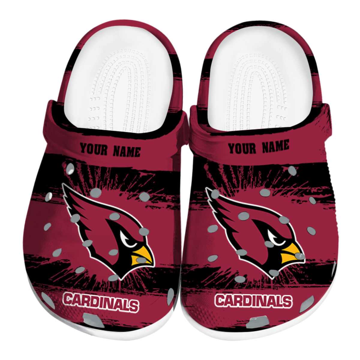 footwearmerch arizona cardinals nfl sport crocs crocband clogs shoes comfortable for men women and kids k9s9v