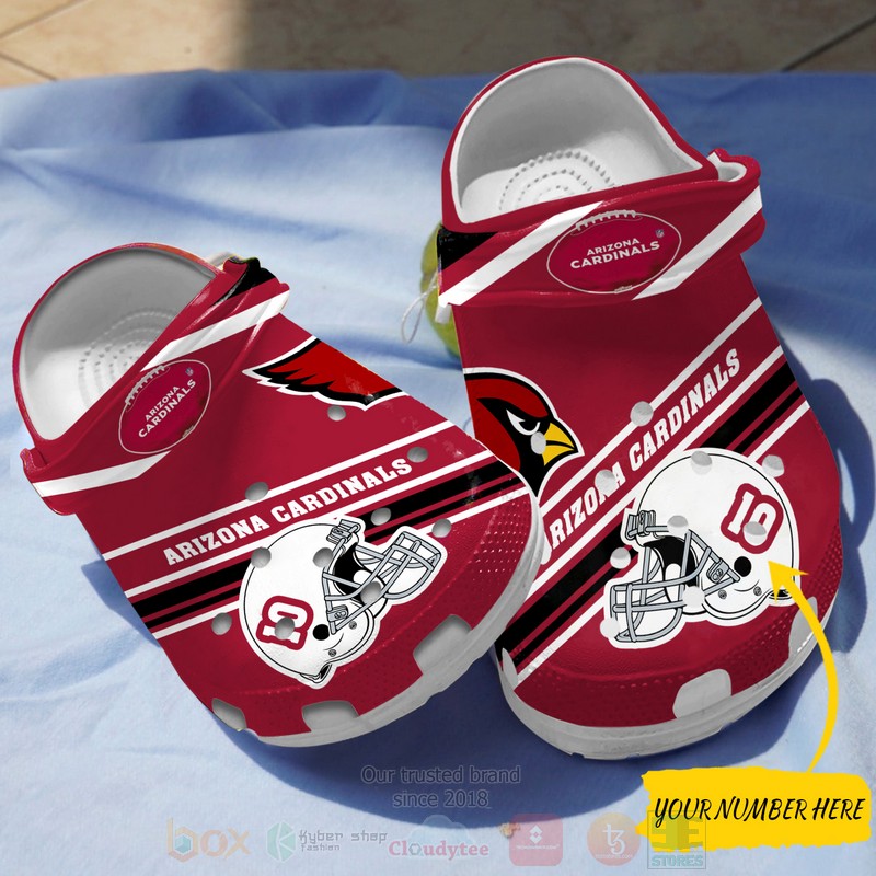 footwearmerch arizona cardinals nfl sport crocs crocband clogs shoes comfortable for men women and kids soqpk