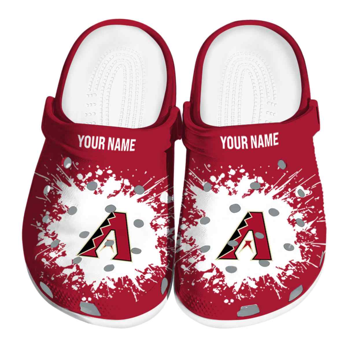 footwearmerch arizona diamondbacks mlb sport crocs crocband clogs shoes comfortable for men women and kids 10dzs