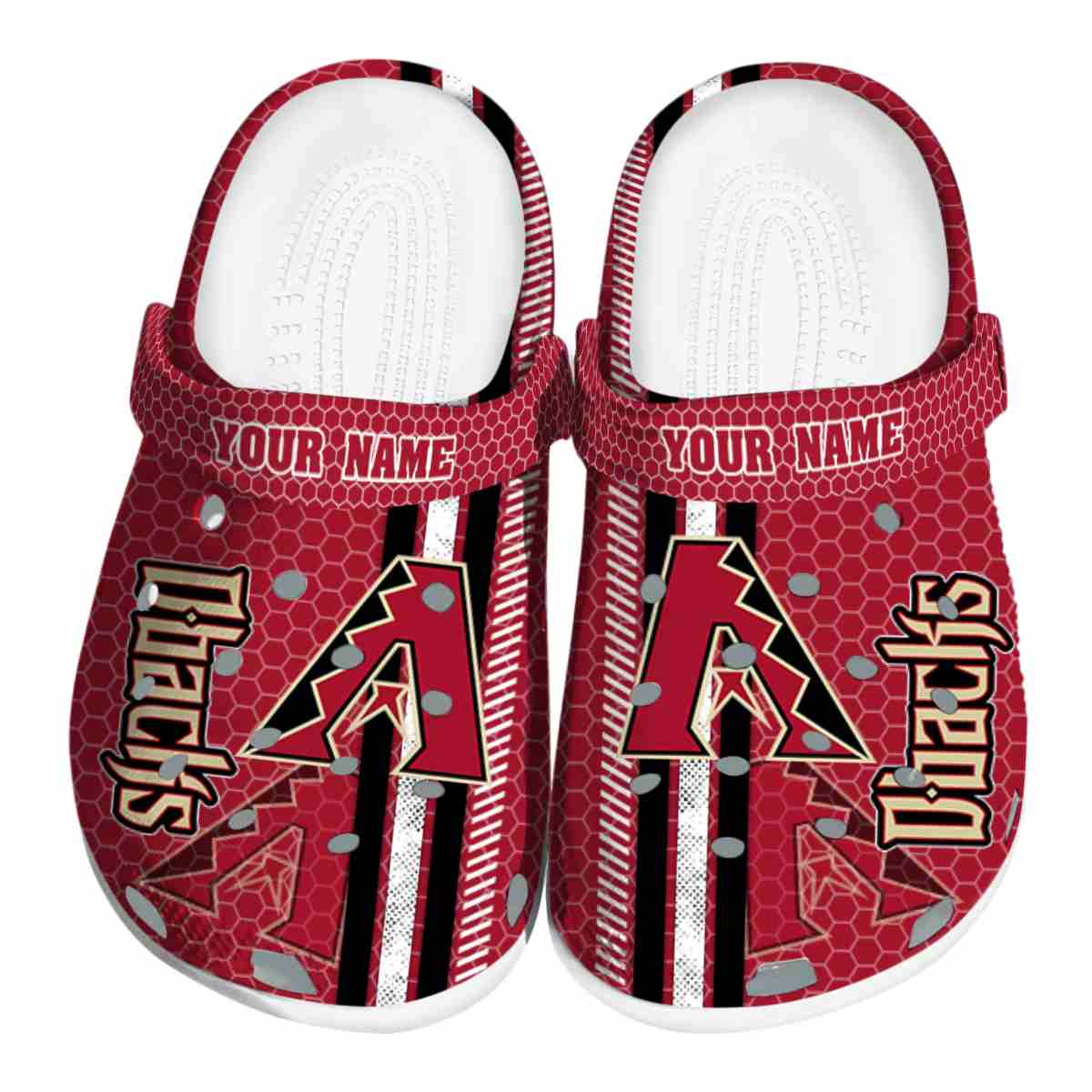 footwearmerch arizona diamondbacks mlb sport crocs crocband clogs shoes comfortable for men women and kids 2lvl3