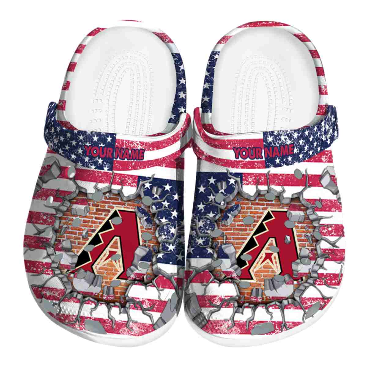 footwearmerch arizona diamondbacks mlb sport crocs crocband clogs shoes comfortable for men women and kids fclgf