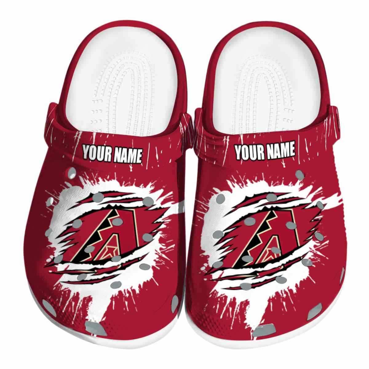 footwearmerch arizona diamondbacks mlb sport crocs crocband clogs shoes comfortable for men women and kids fm1d2