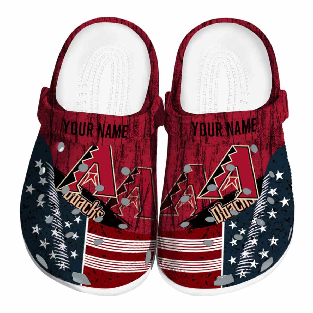 footwearmerch arizona diamondbacks mlb sport crocs crocband clogs shoes comfortable for men women and kids jmngg