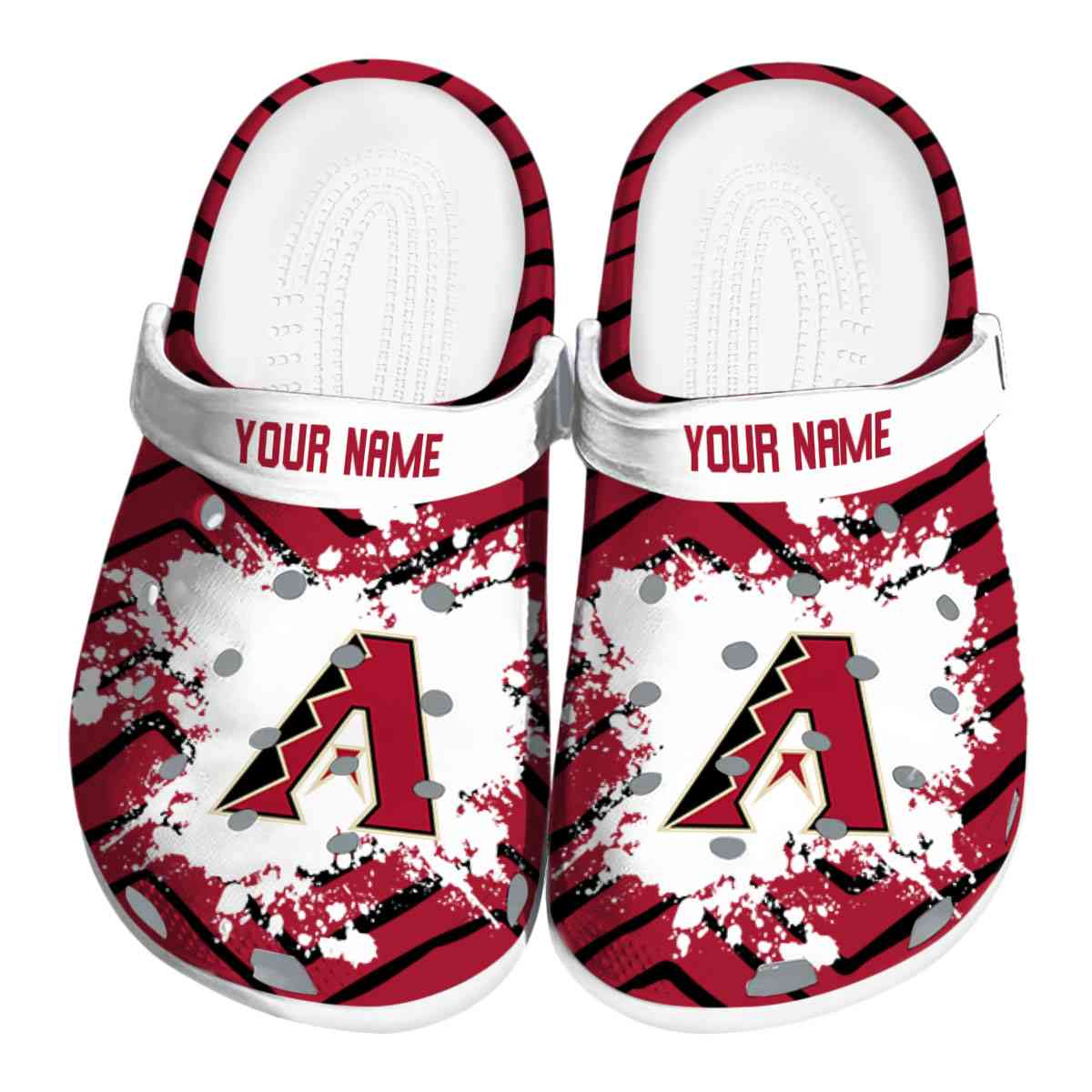 footwearmerch arizona diamondbacks mlb sport crocs crocband clogs shoes comfortable for men women and kids lrj8c
