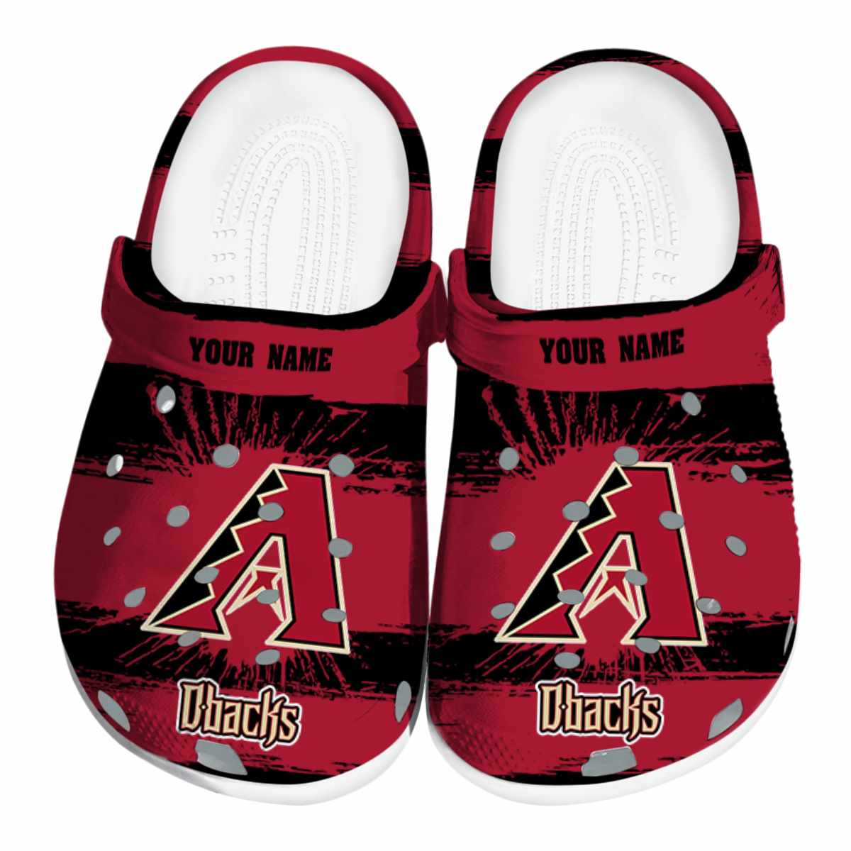 footwearmerch arizona diamondbacks mlb sport crocs crocband clogs shoes comfortable for men women and kids tqfo7