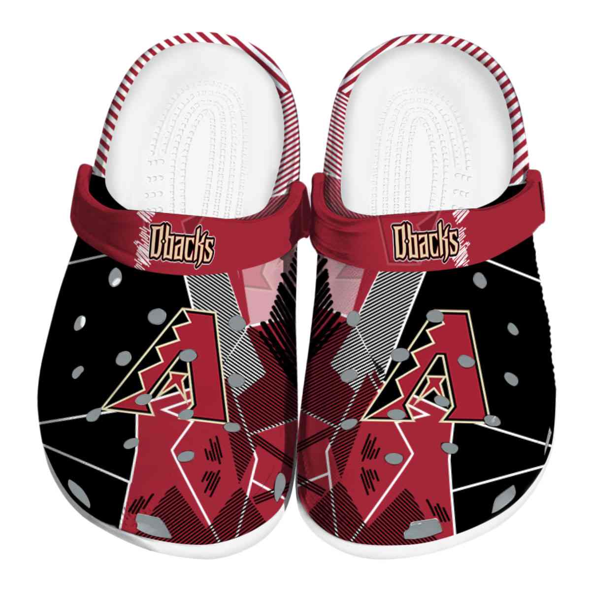 footwearmerch arizona diamondbacks mlb sport crocs crocband clogs shoes comfortable for men women and kids wxfo0