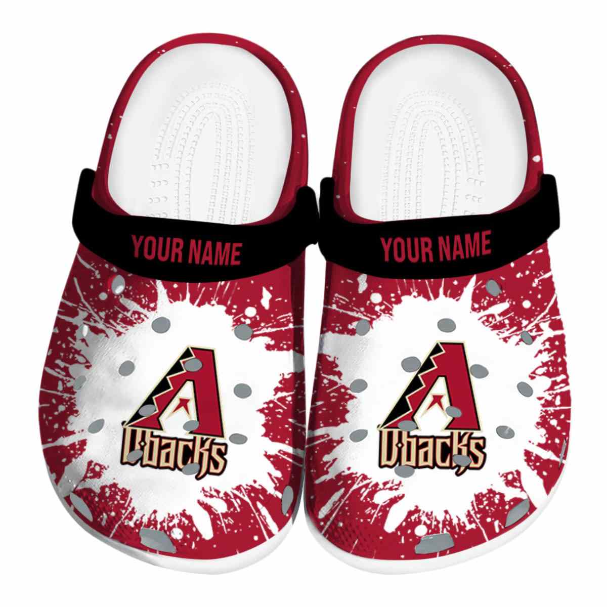 footwearmerch arizona diamondbacks mlb sport crocs crocband clogs shoes comfortable for men women and kids xgnno