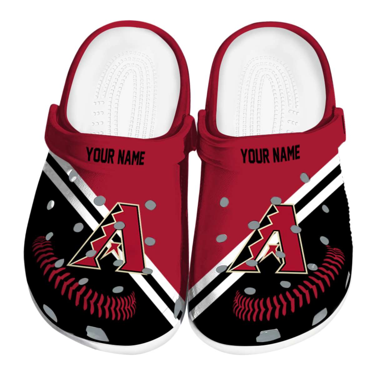 footwearmerch arizona diamondbacks mlb sport crocs crocband clogs shoes comfortable for men women and kids zxvoy