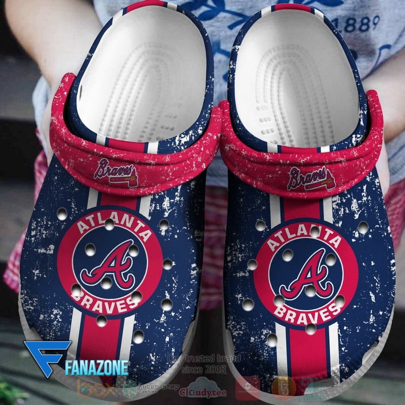 footwearmerch atlanta braves mlb sport crocs clogs crocband shoes comfortable for men women and kids 6sk0i