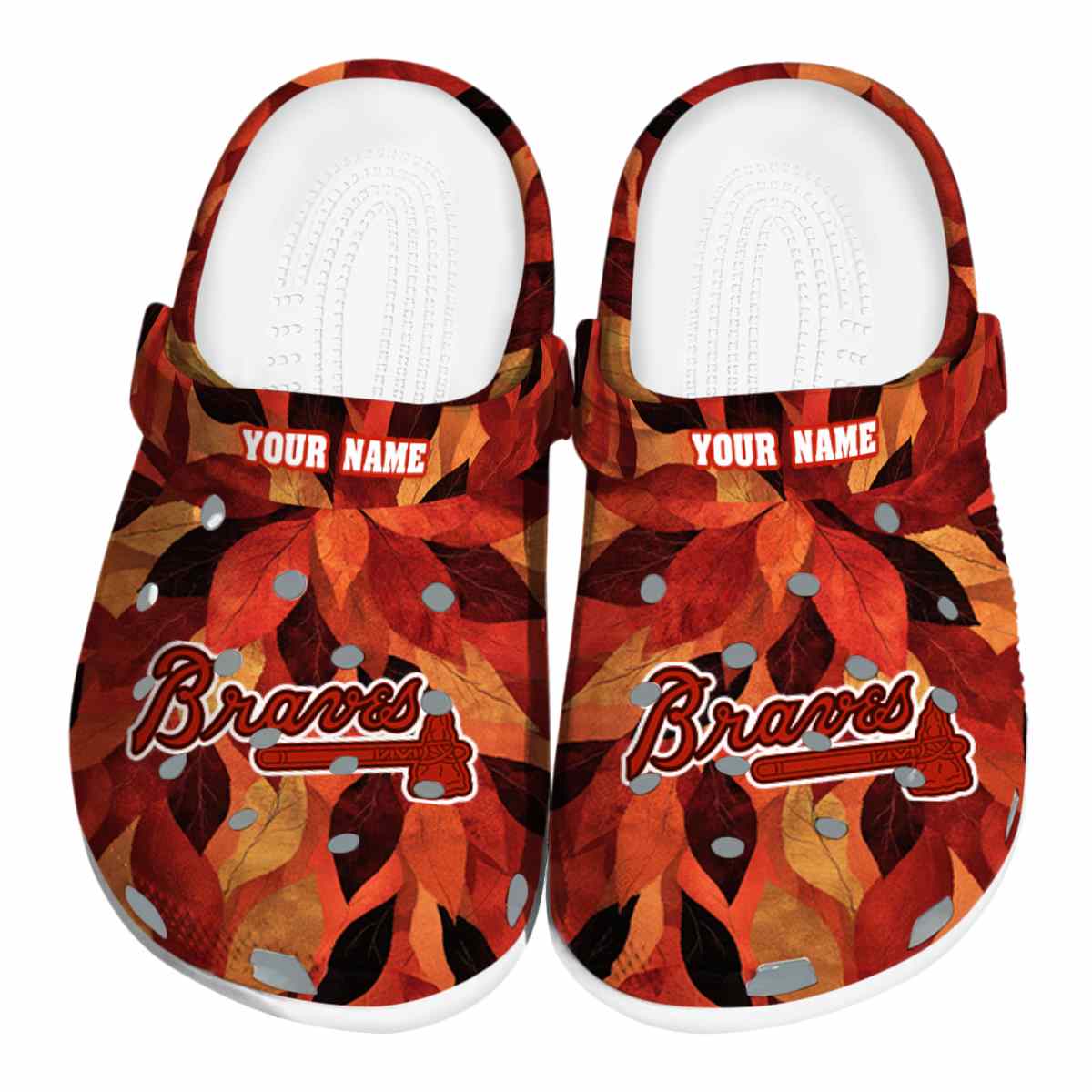 footwearmerch atlanta braves mlb sport crocs crocband clogs shoes comfortable for men women and kids l9vhd