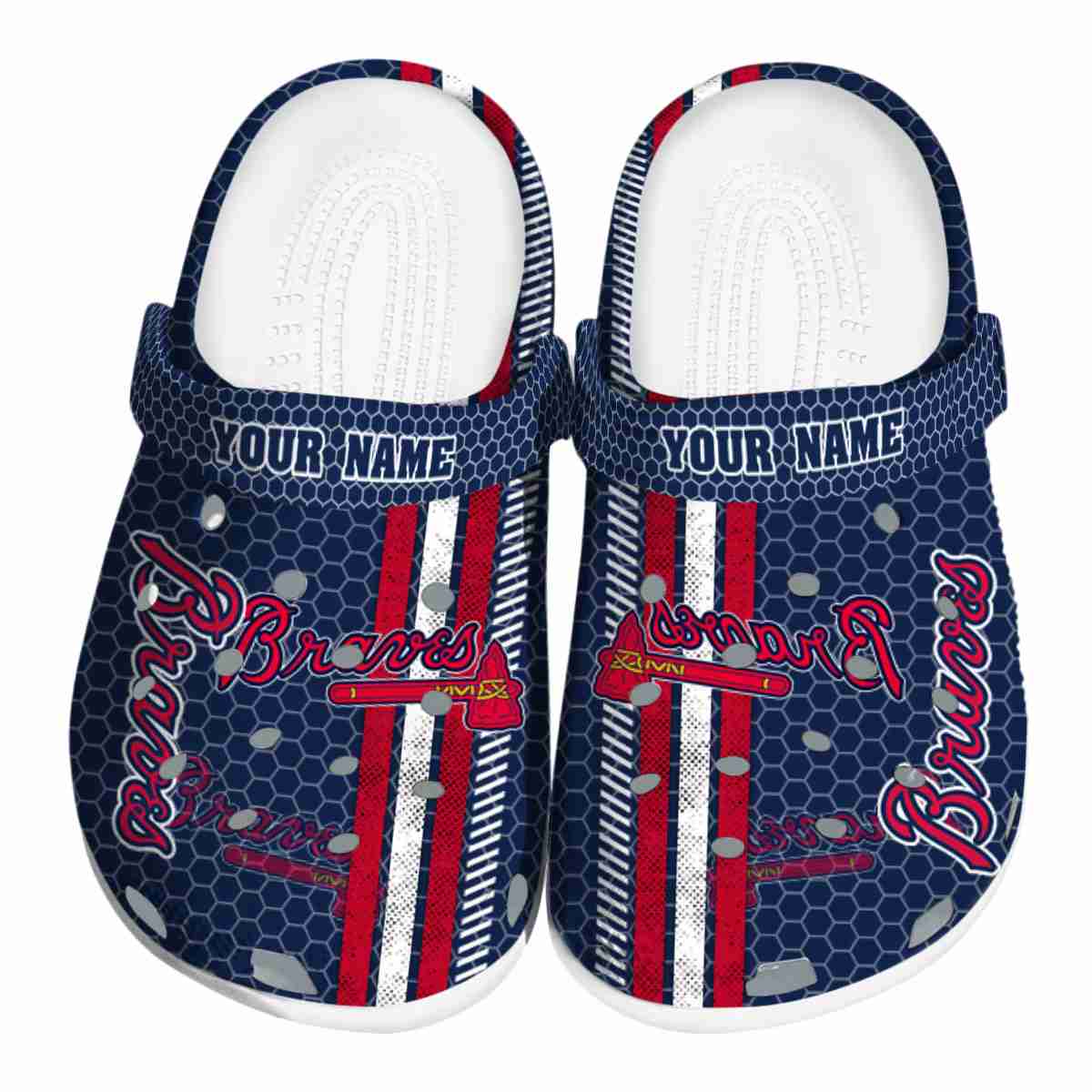 footwearmerch atlanta braves mlb sport crocs crocband clogs shoes comfortable for men women and kids njfw1