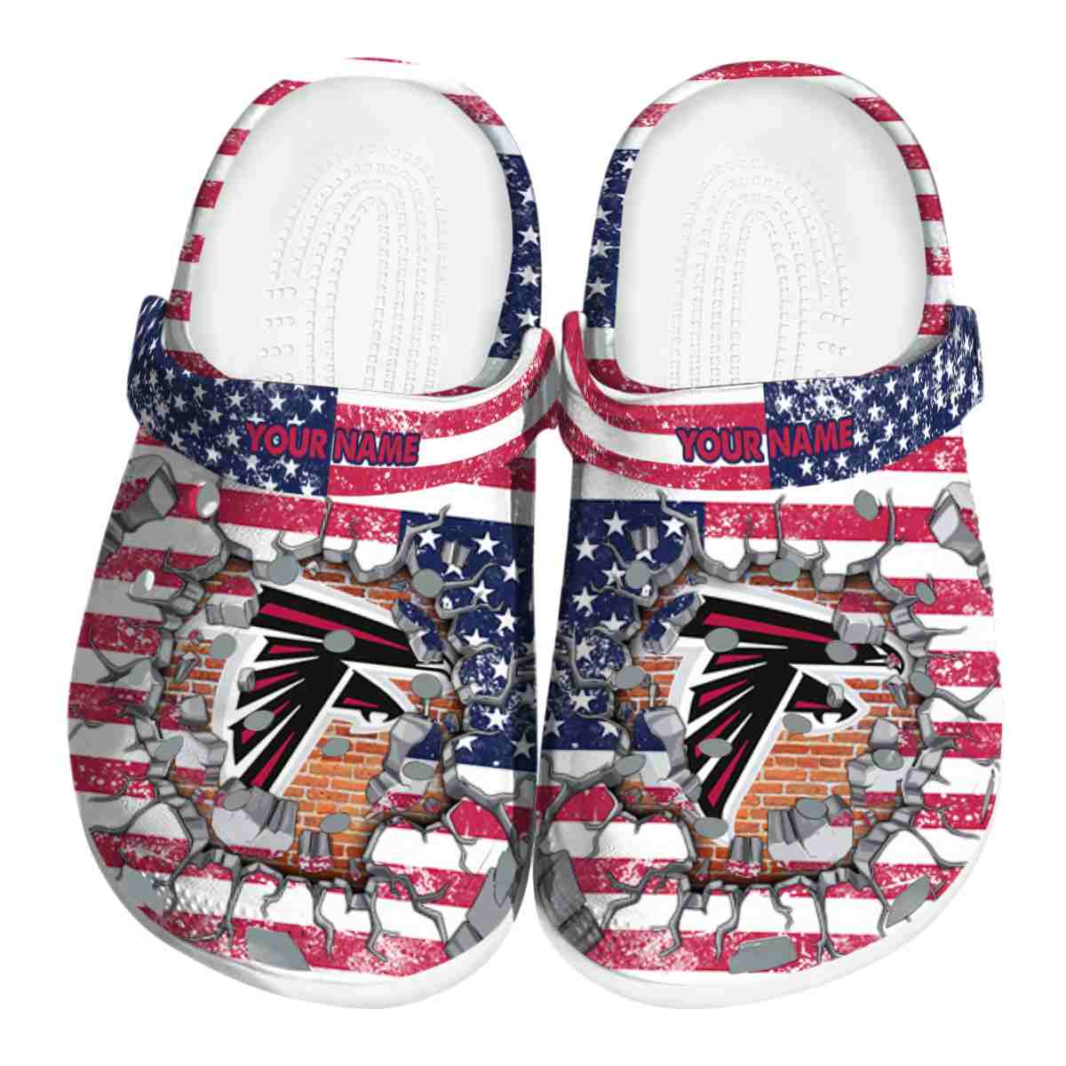 footwearmerch atlanta falcons nfl sport crocs crocband clogs shoes comfortable for men women and kids 9fie0
