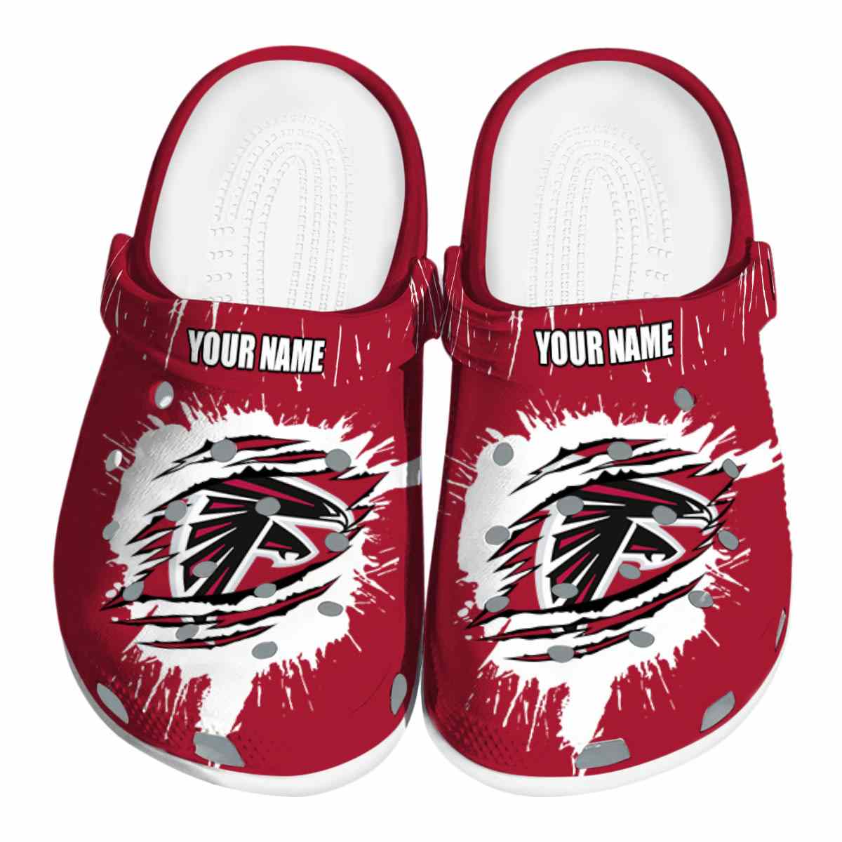 footwearmerch atlanta falcons nfl sport crocs crocband clogs shoes comfortable for men women and kids i8oya