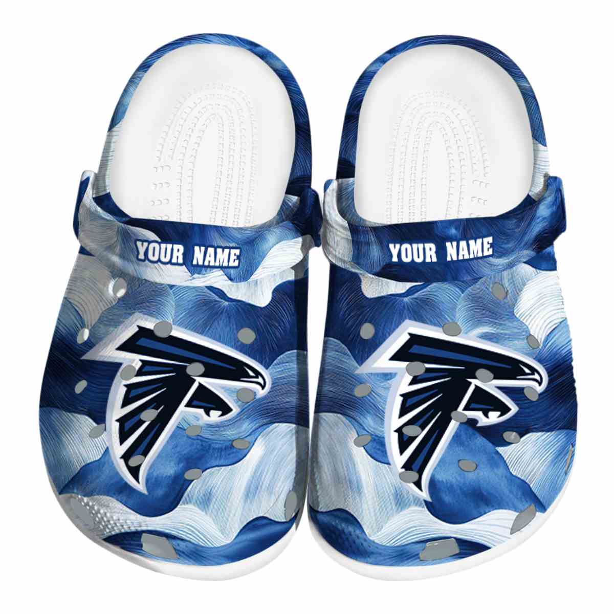 footwearmerch atlanta falcons nfl sport crocs crocband clogs shoes comfortable for men women and kids sakhl