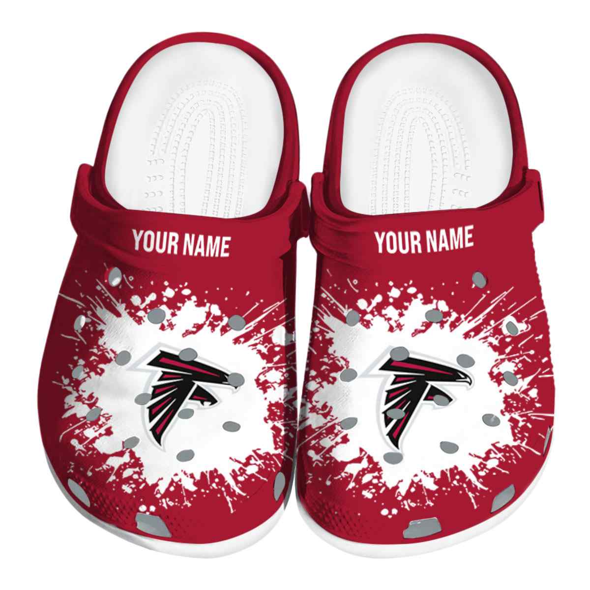 footwearmerch atlanta falcons nfl sport crocs crocband clogs shoes comfortable for men women and kids u0kur