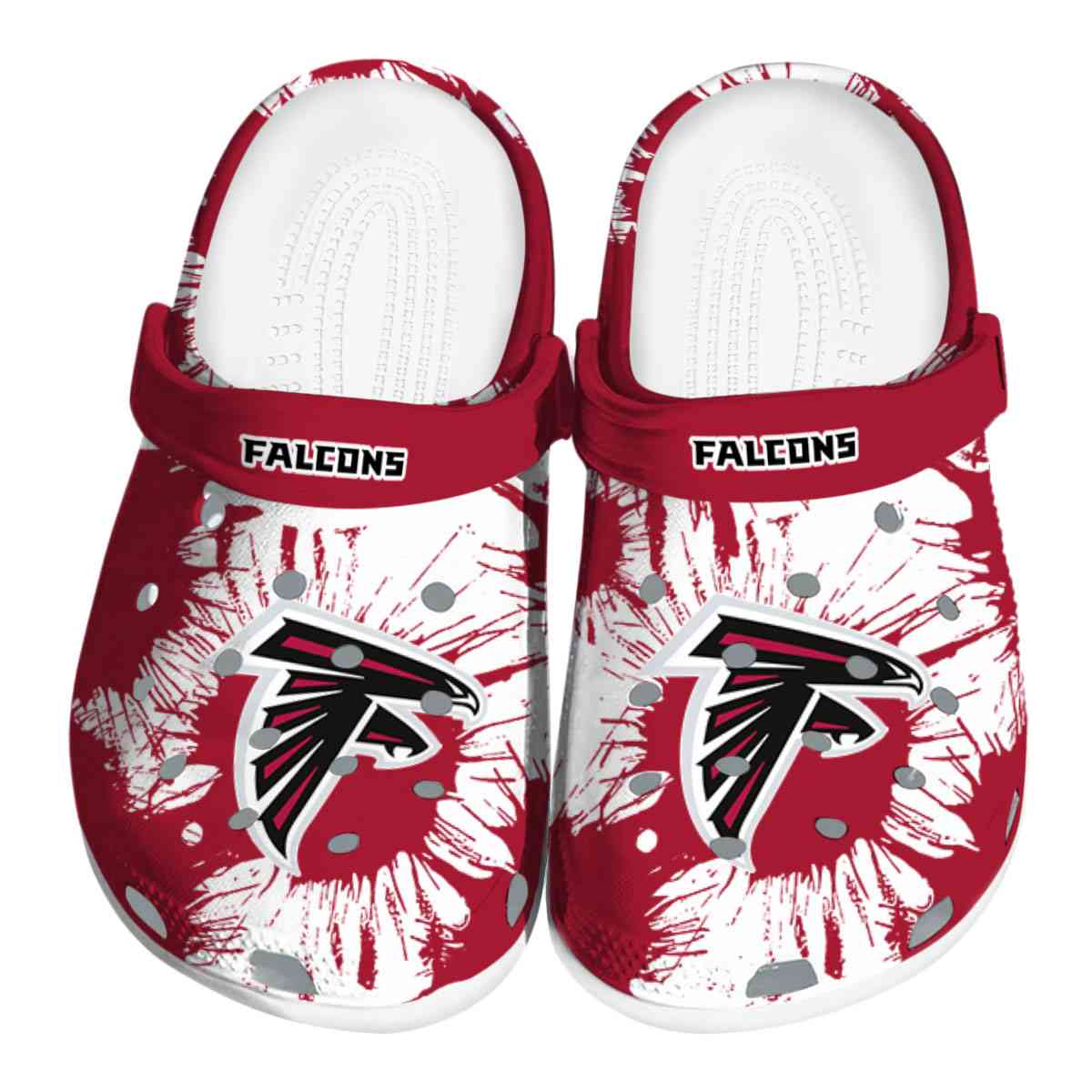 footwearmerch atlanta falcons nfl sport crocs crocband clogs shoes comfortable for men women and kids uwfij