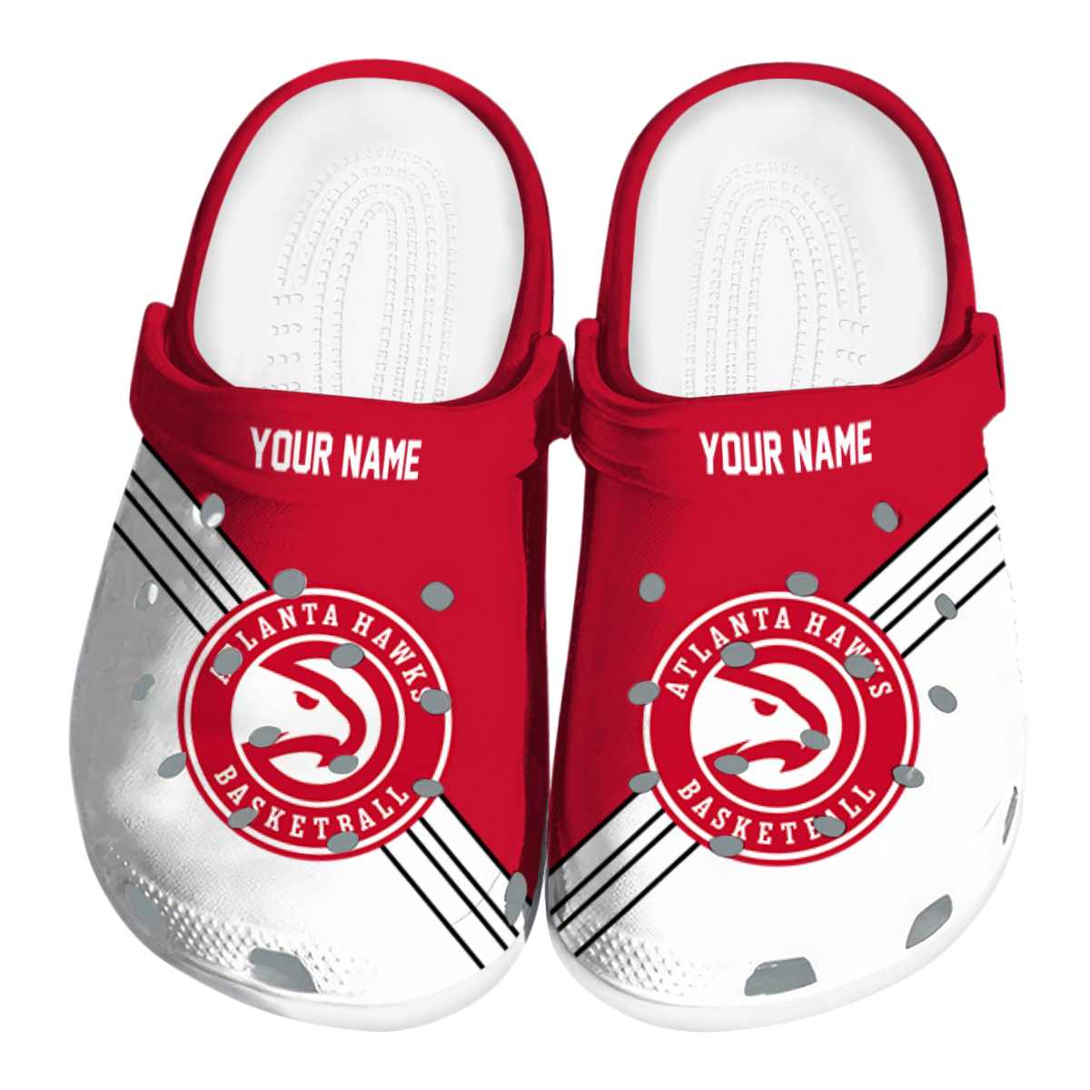 footwearmerch atlanta hawks nba sport crocs crocband clogs shoes comfortable for men women and kids tleih