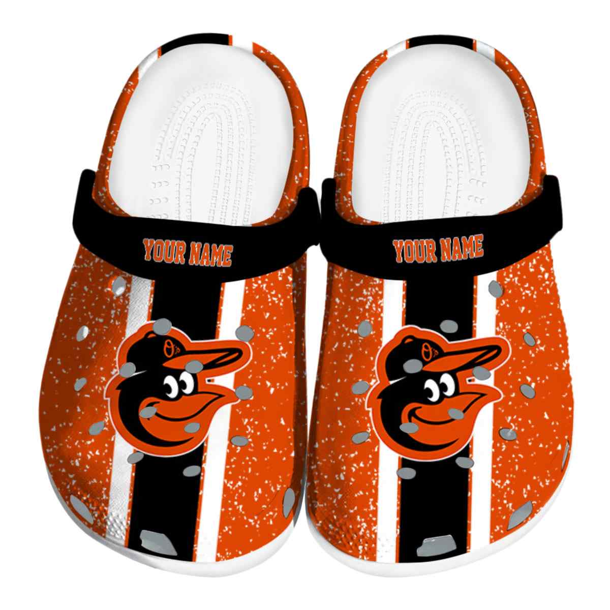 footwearmerch baltimore orioles mlb sport crocs crocband clogs shoes comfortable for men women and kids 6epeb