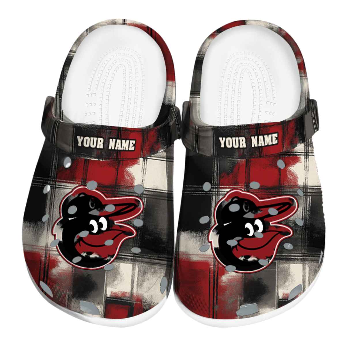 footwearmerch baltimore orioles mlb sport crocs crocband clogs shoes comfortable for men women and kids d8jgv
