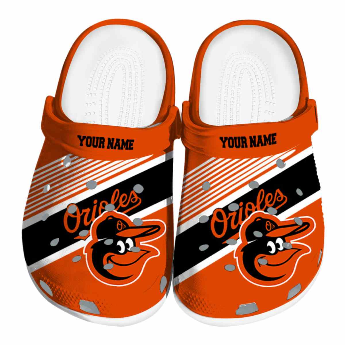 footwearmerch baltimore orioles mlb sport crocs crocband clogs shoes comfortable for men women and kids dzqde