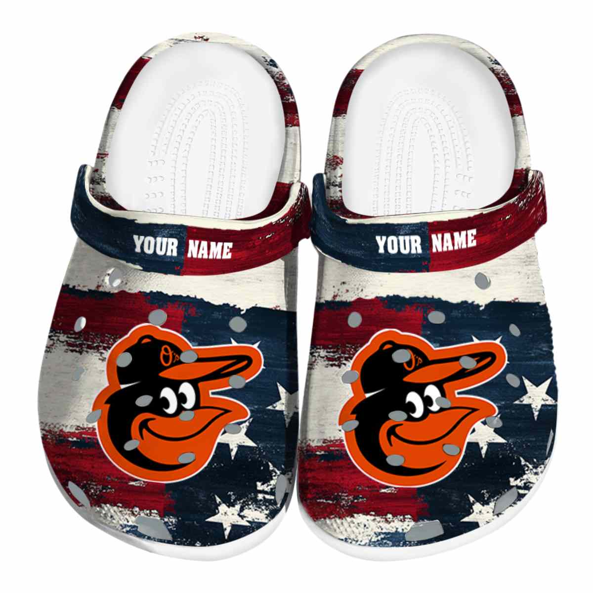 footwearmerch baltimore orioles mlb sport crocs crocband clogs shoes comfortable for men women and kids huybp