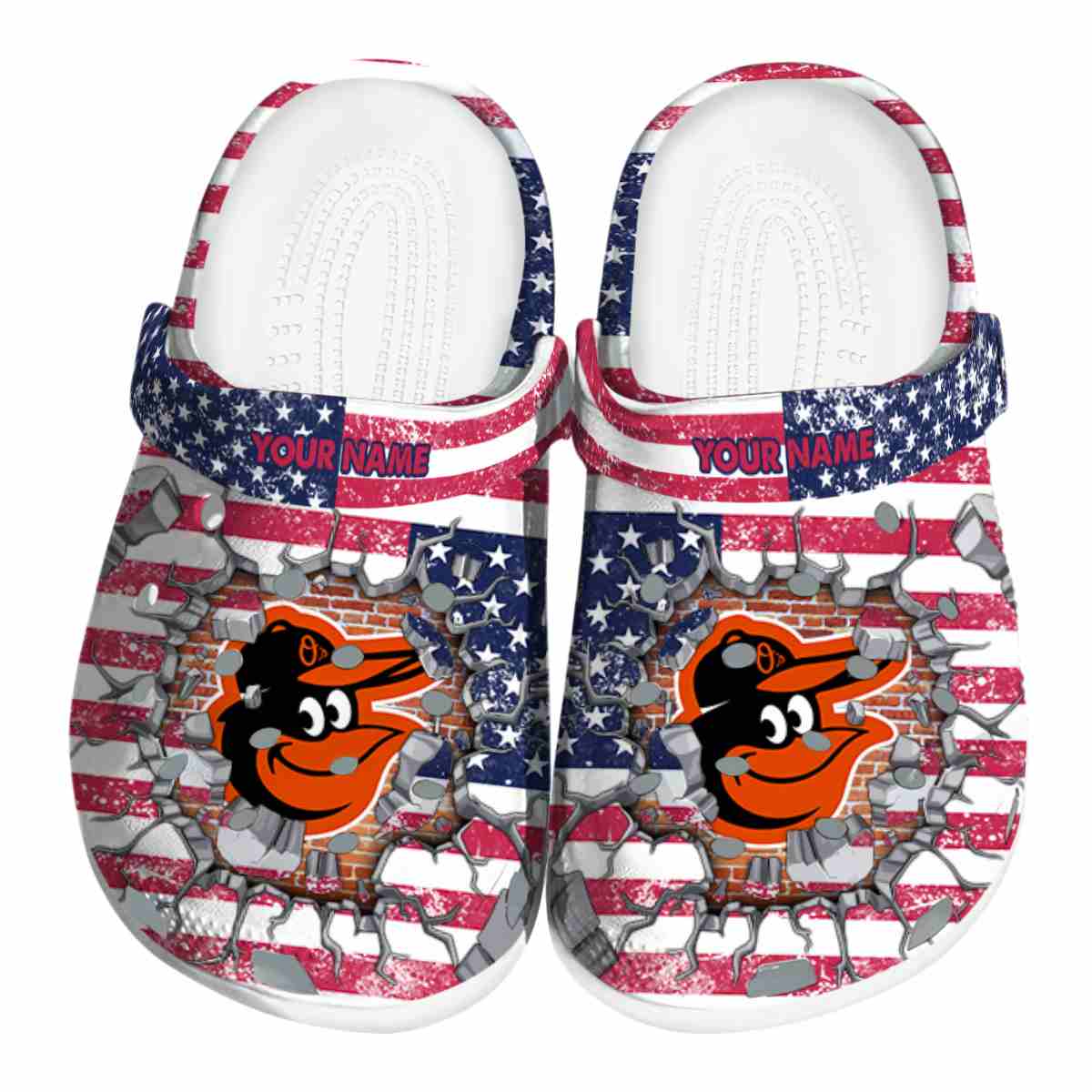 footwearmerch baltimore orioles mlb sport crocs crocband clogs shoes comfortable for men women and kids oqpj9